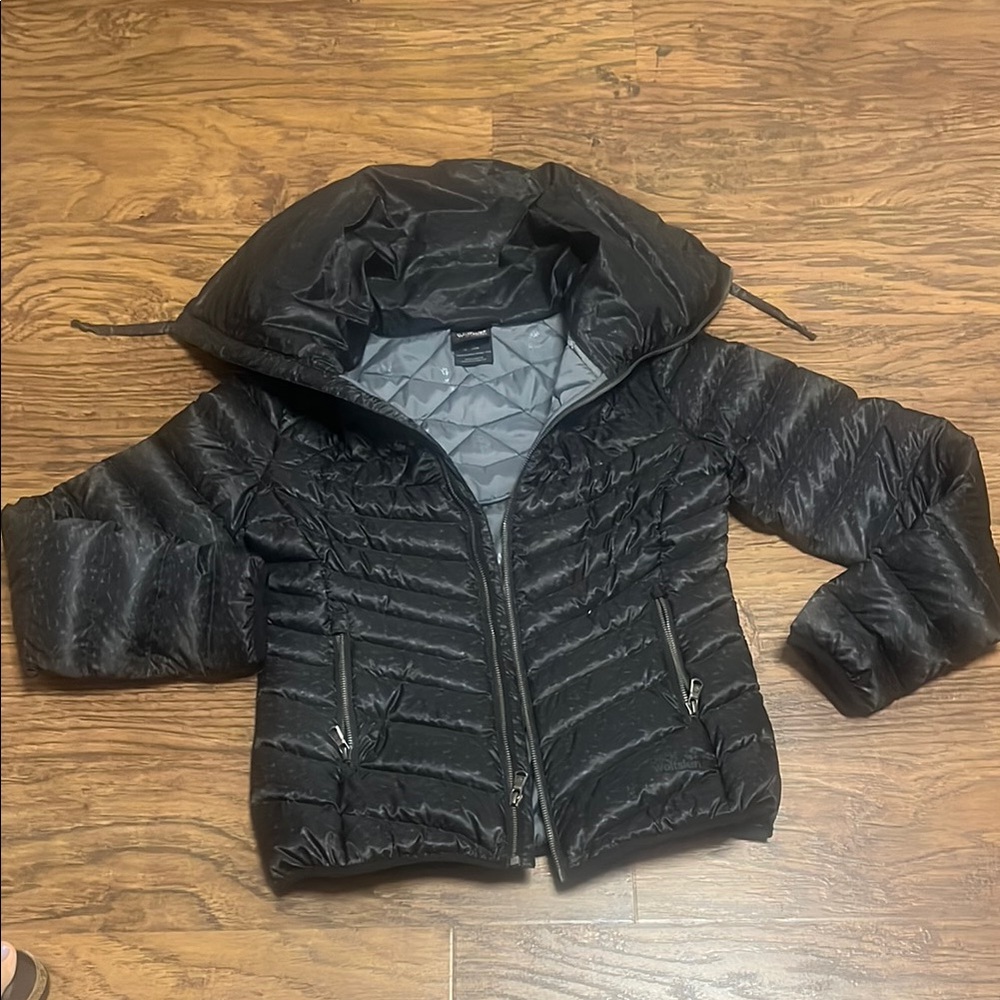 Jack Wolfskin Black woman zipper jacket, brand new without tags